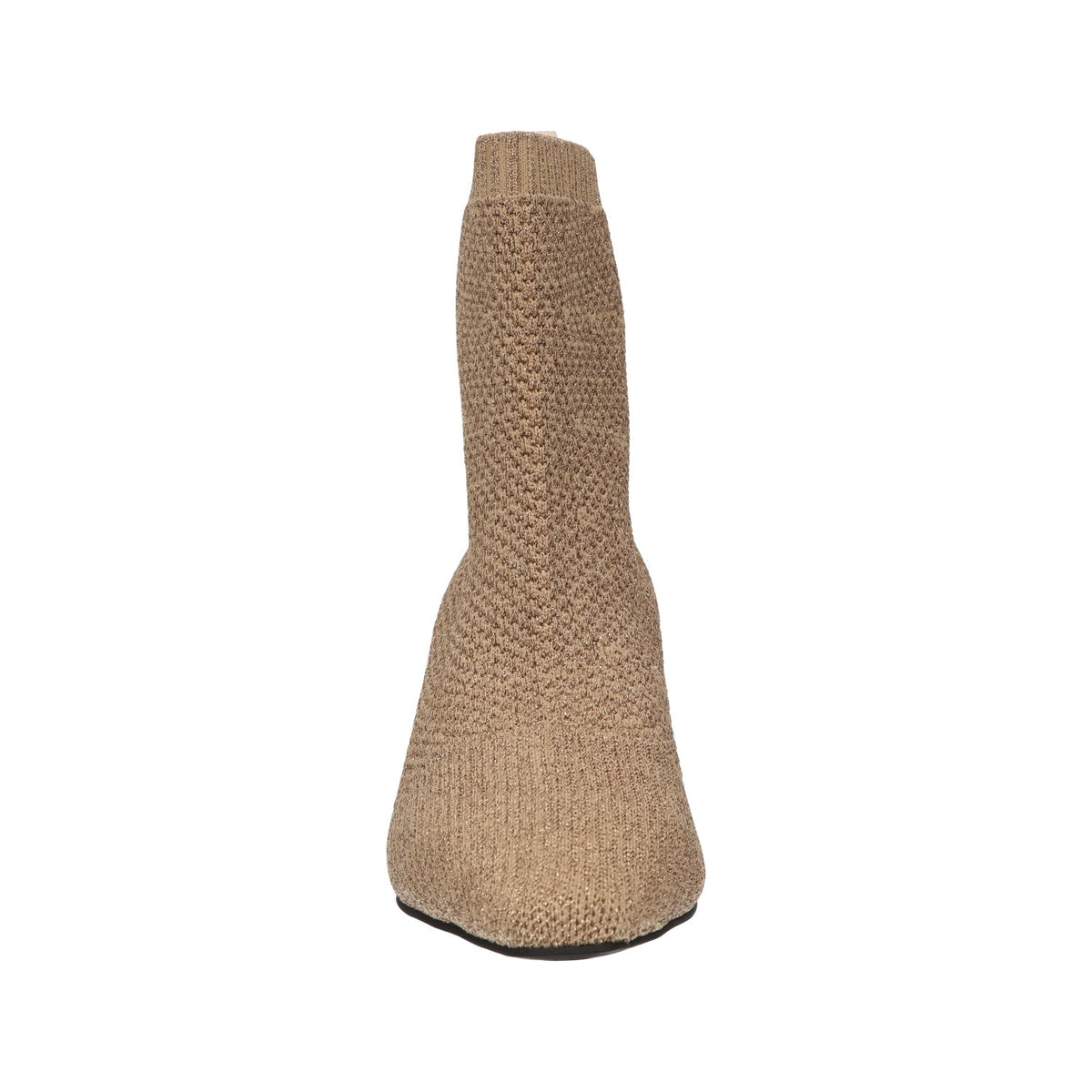 Enkellaars goud knitted