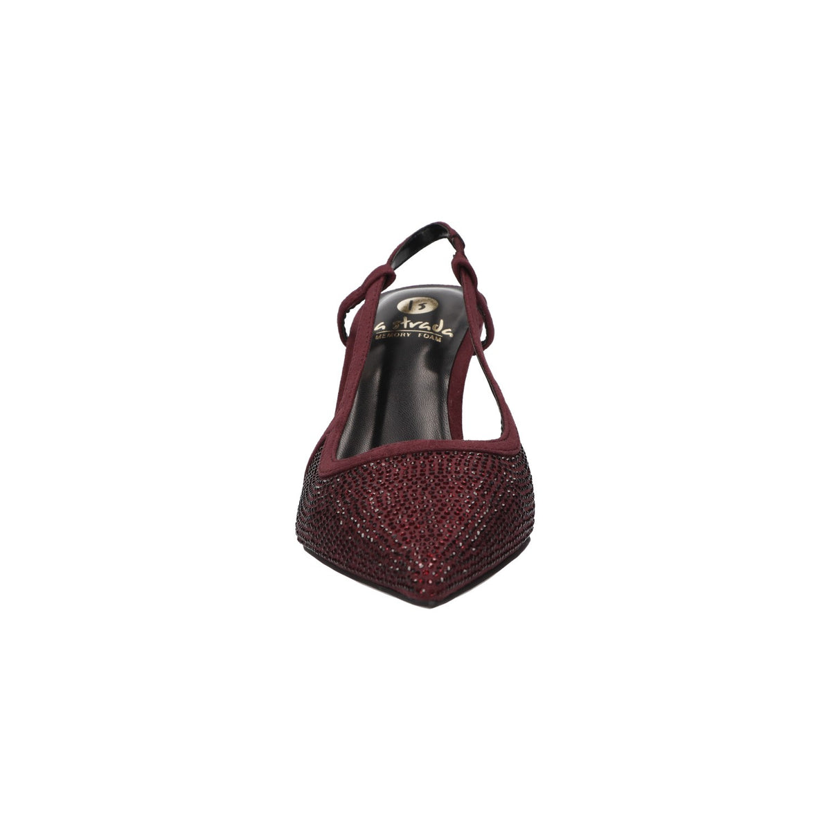 Slingback bordeaux