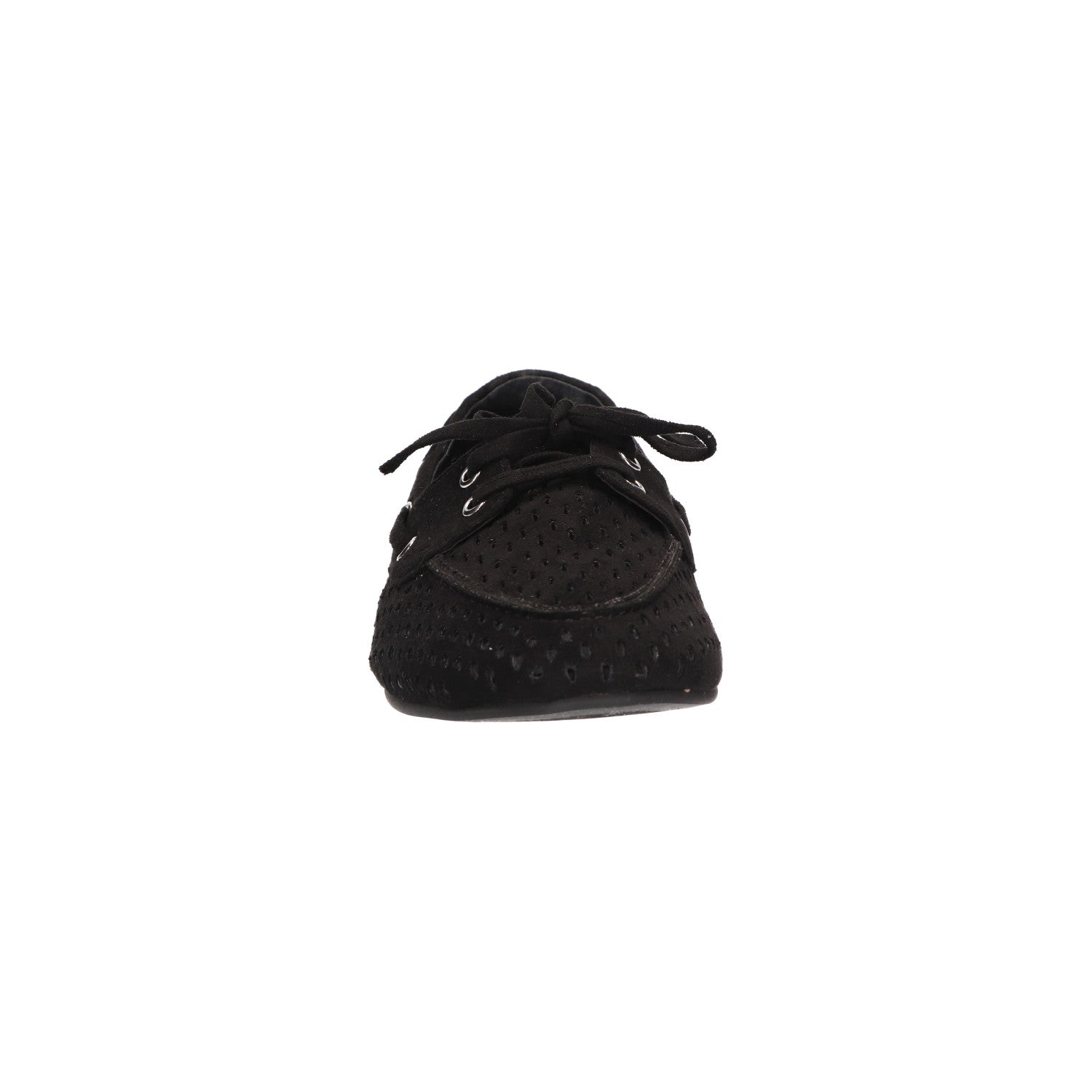 Loafer zwart textiel