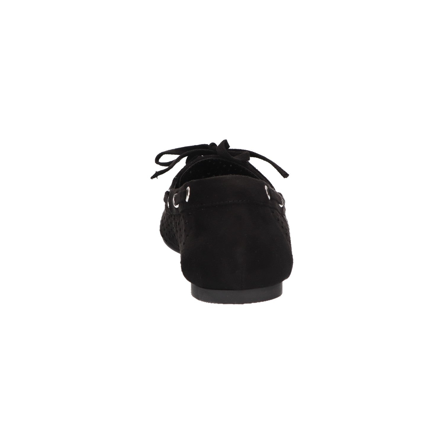 Loafer zwart textiel