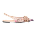Slingback roze mesh
