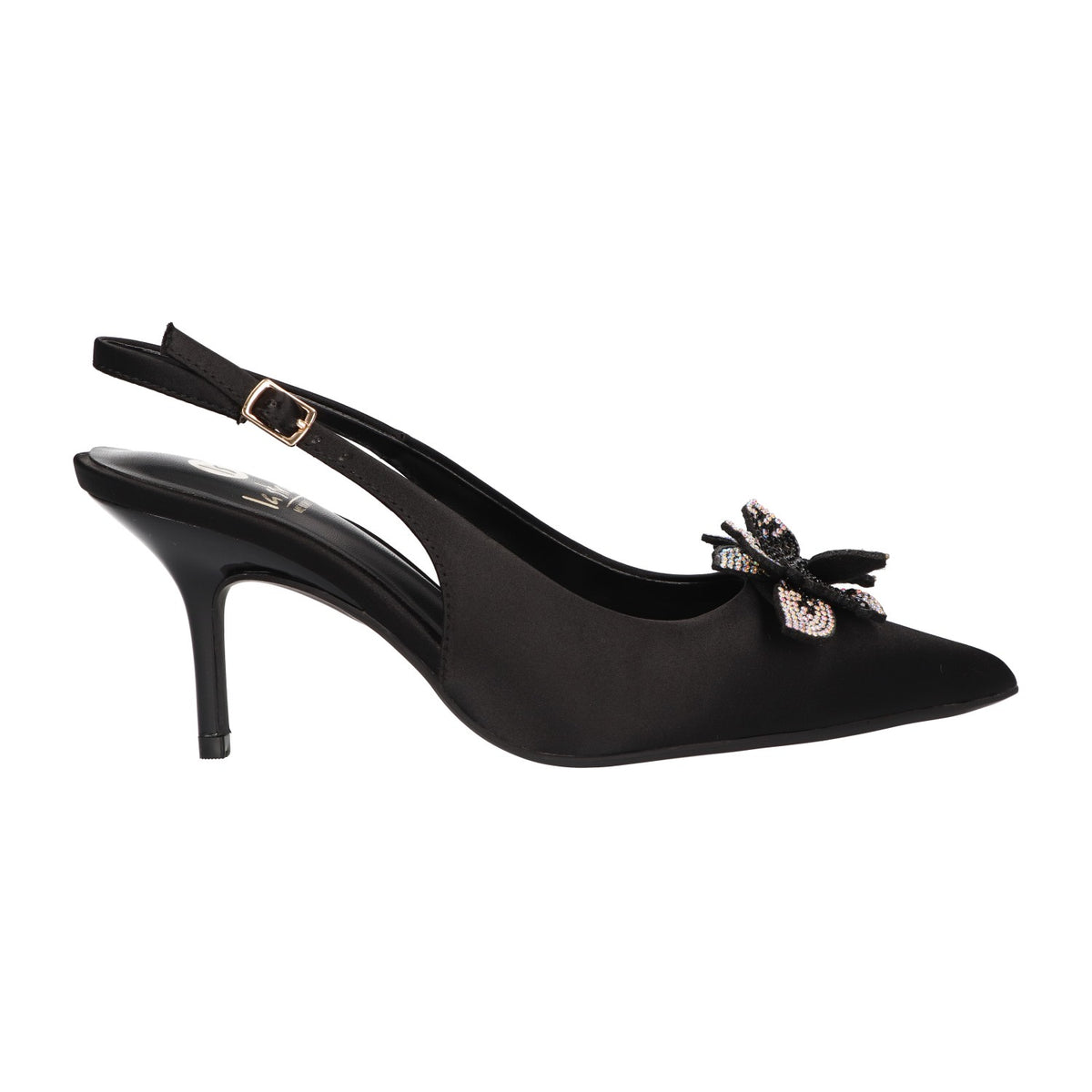 Slingback pump