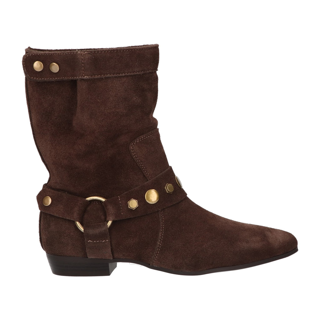 Laars bruin suede