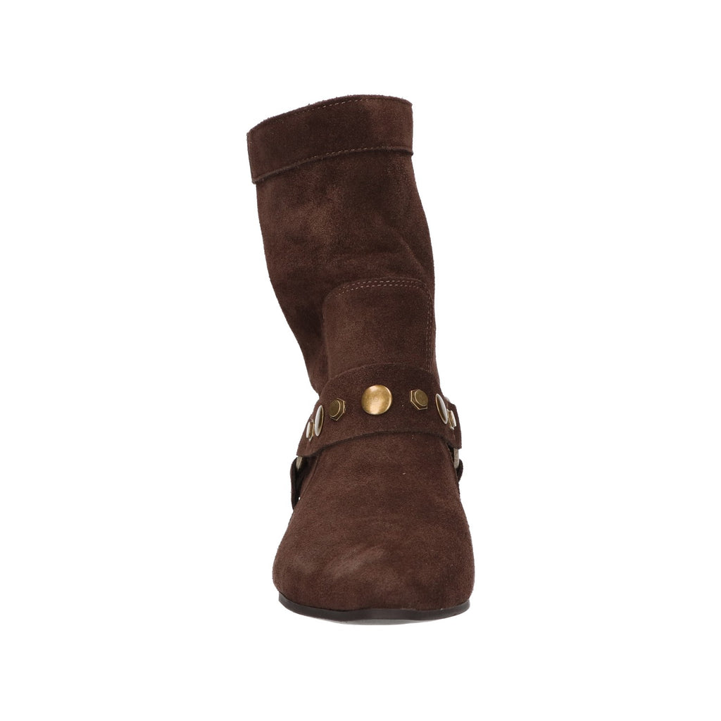 Laars bruin suede