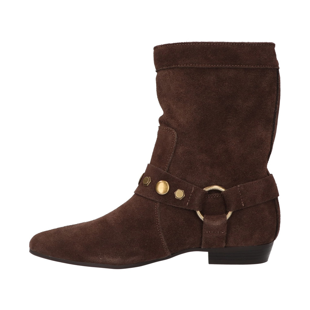 Laars bruin suede