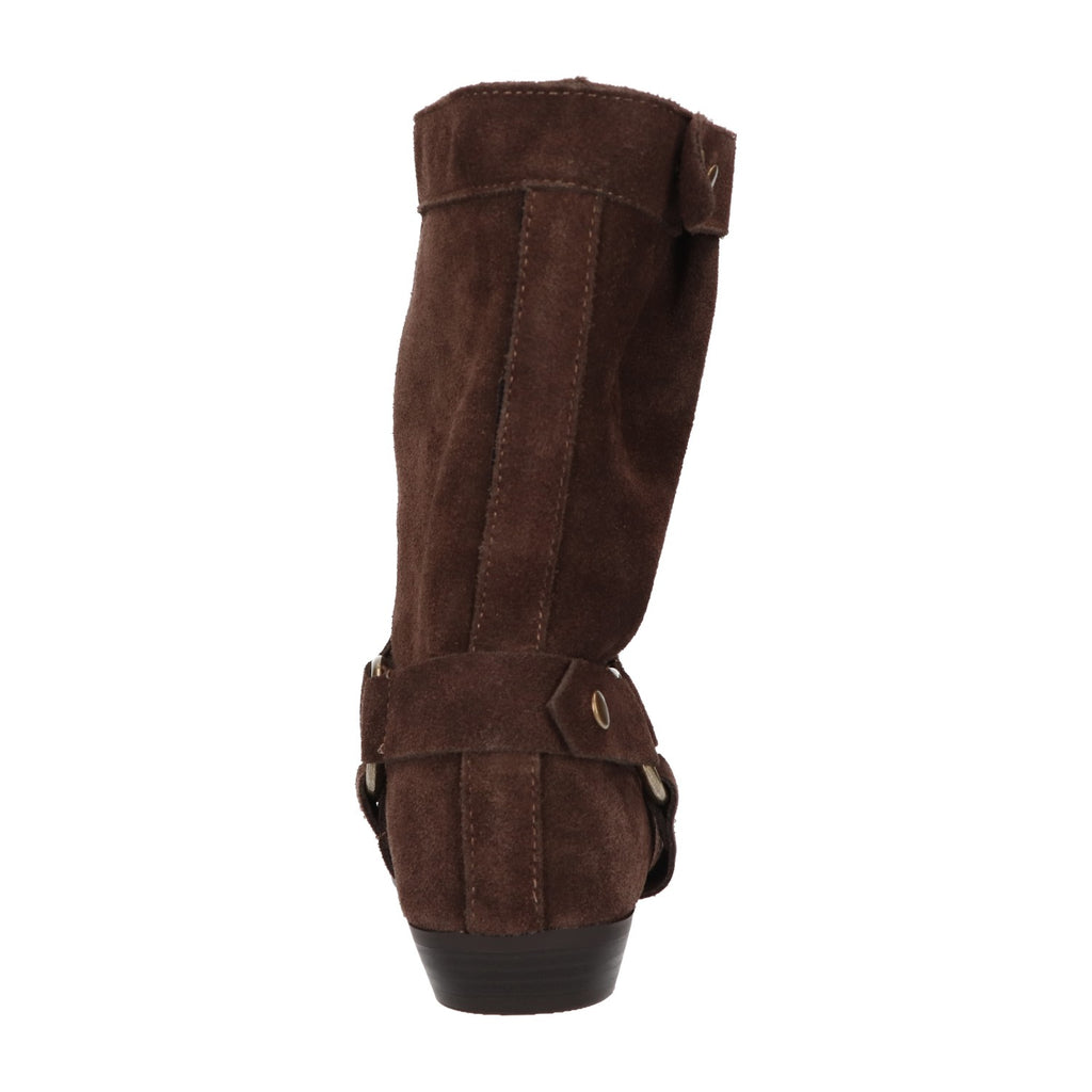 Laars bruin suede