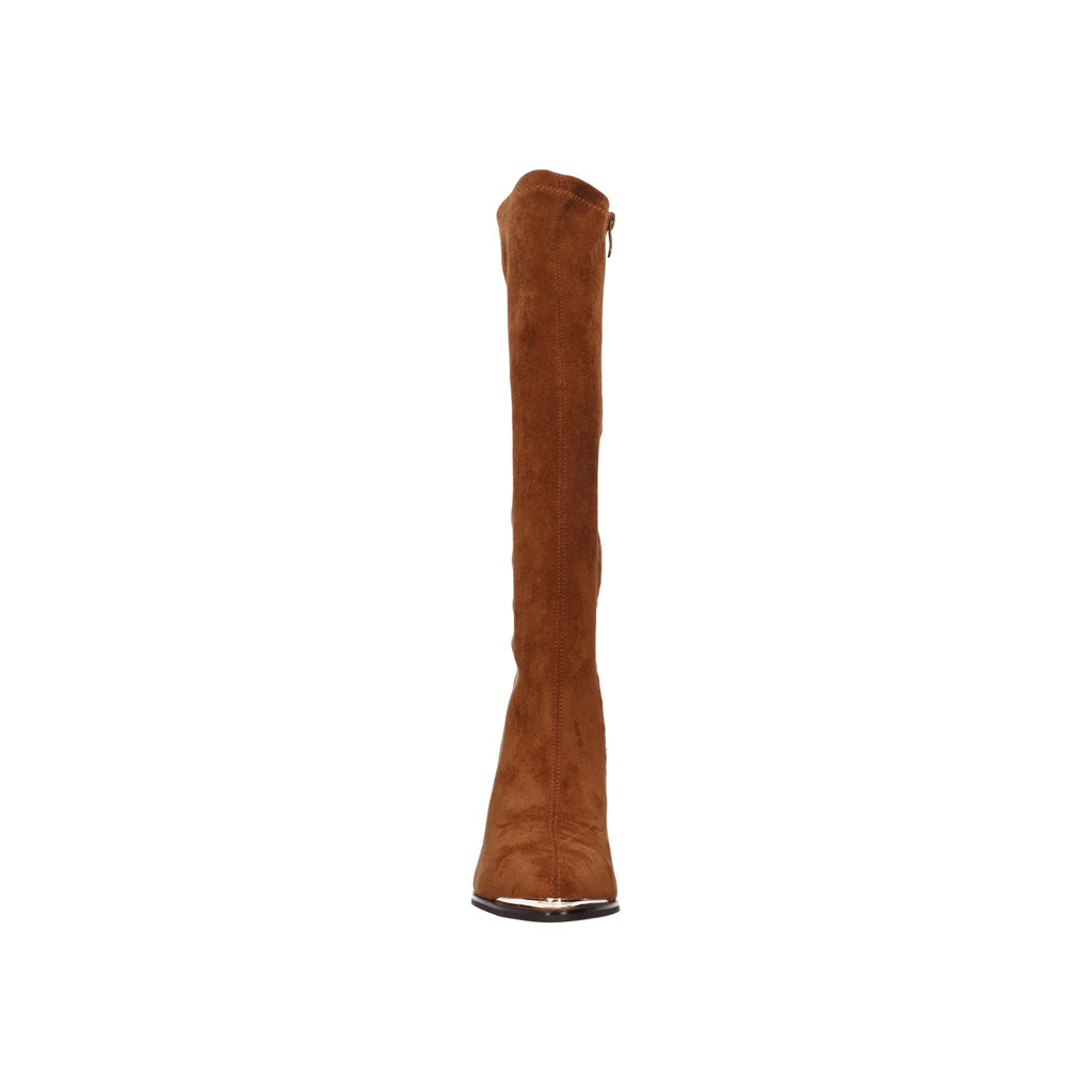 Hoge laarzen camel