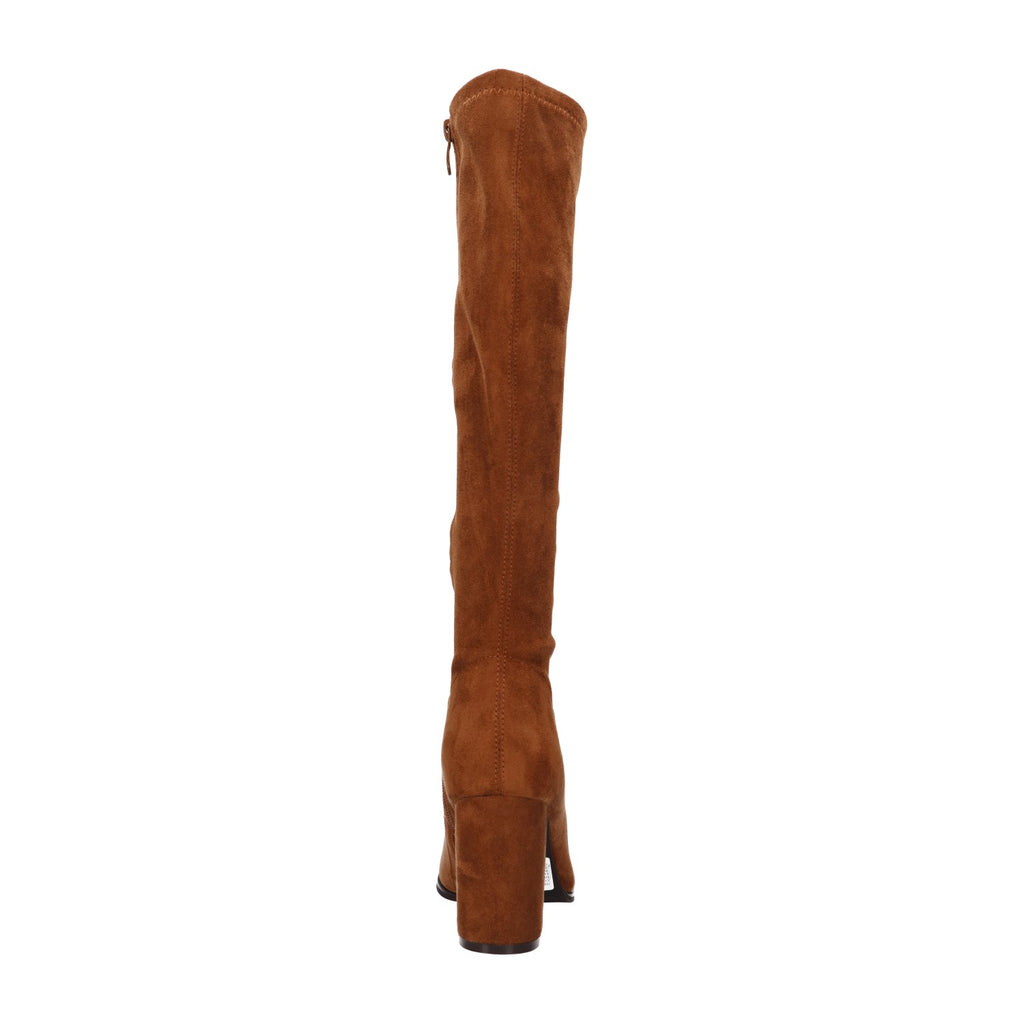 Hoge laarzen camel
