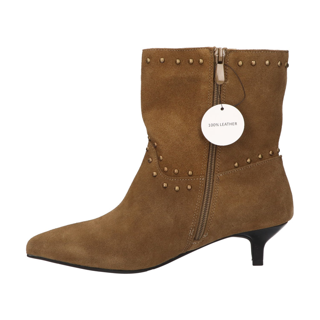 Western boots kaki leer