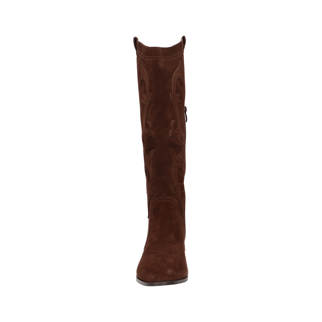 Western boots bruin leer