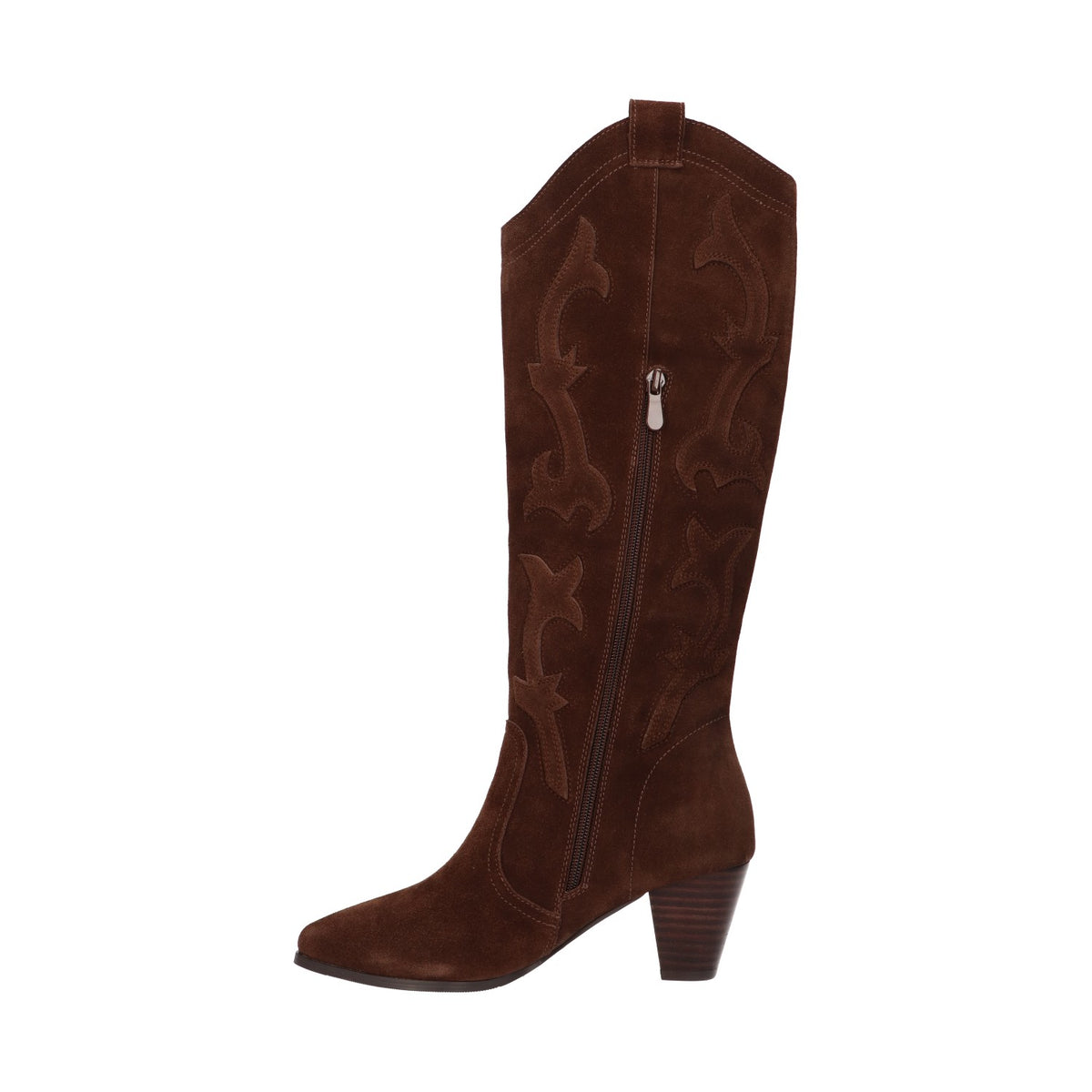 Western boots bruin leer