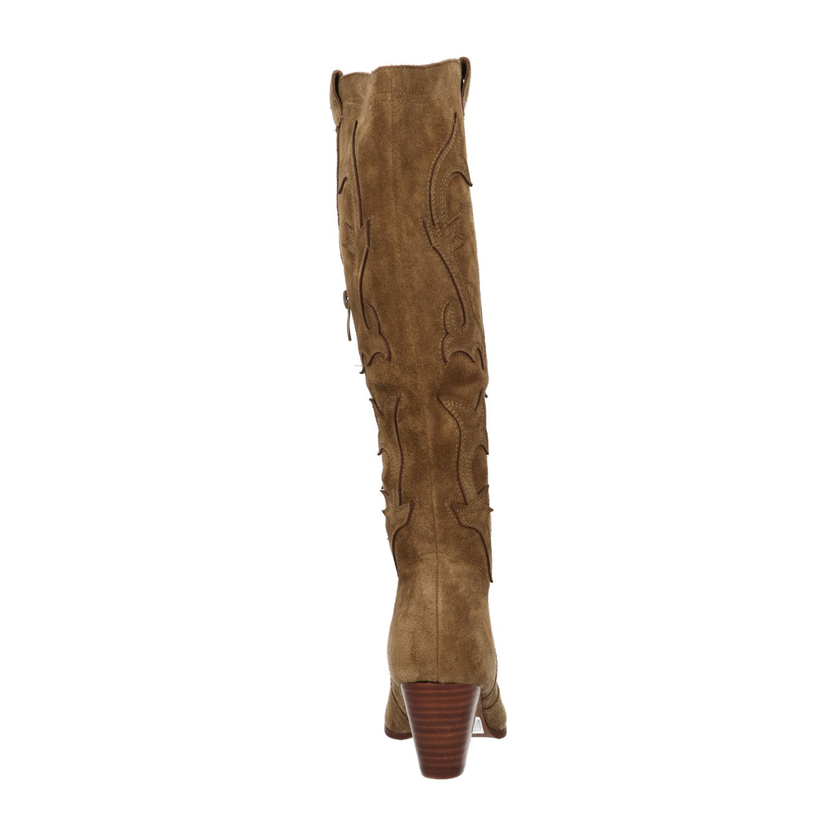 Western boot kaki leer