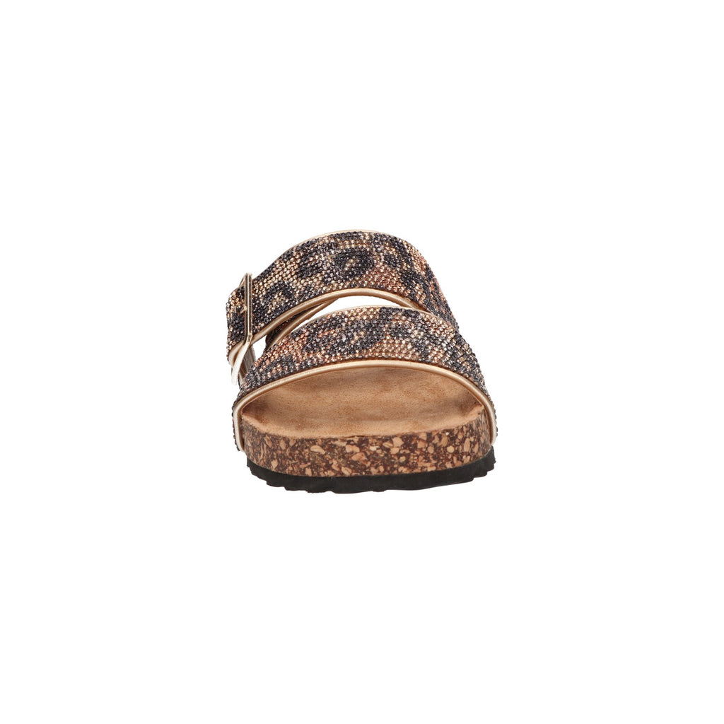 Slipper leopard glitter synthetisch