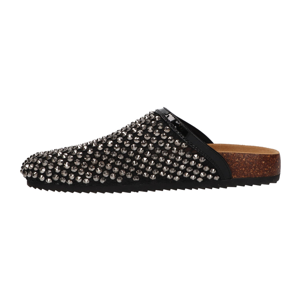 Slipper diamonds zwart