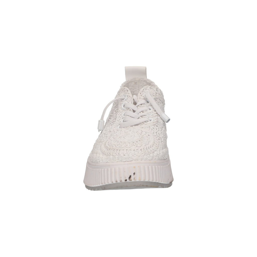 Sneaker wit textiel