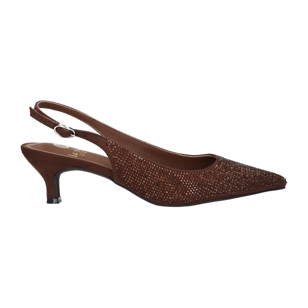 Slingback pump bruin