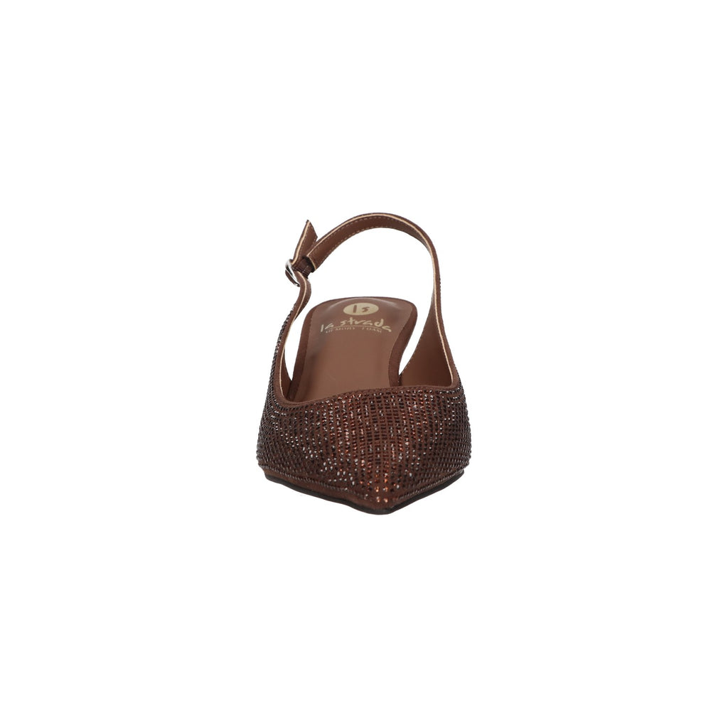 Slingback pump bruin