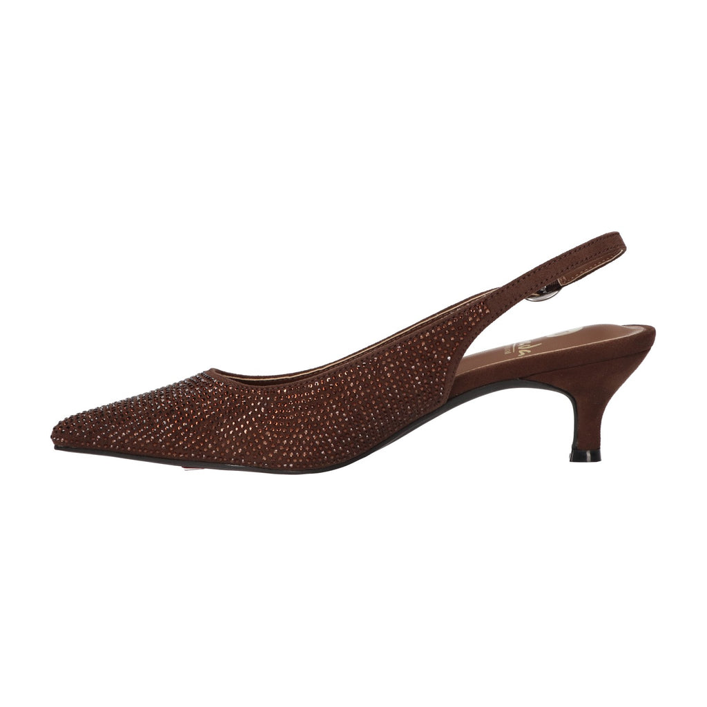 Slingback pump bruin