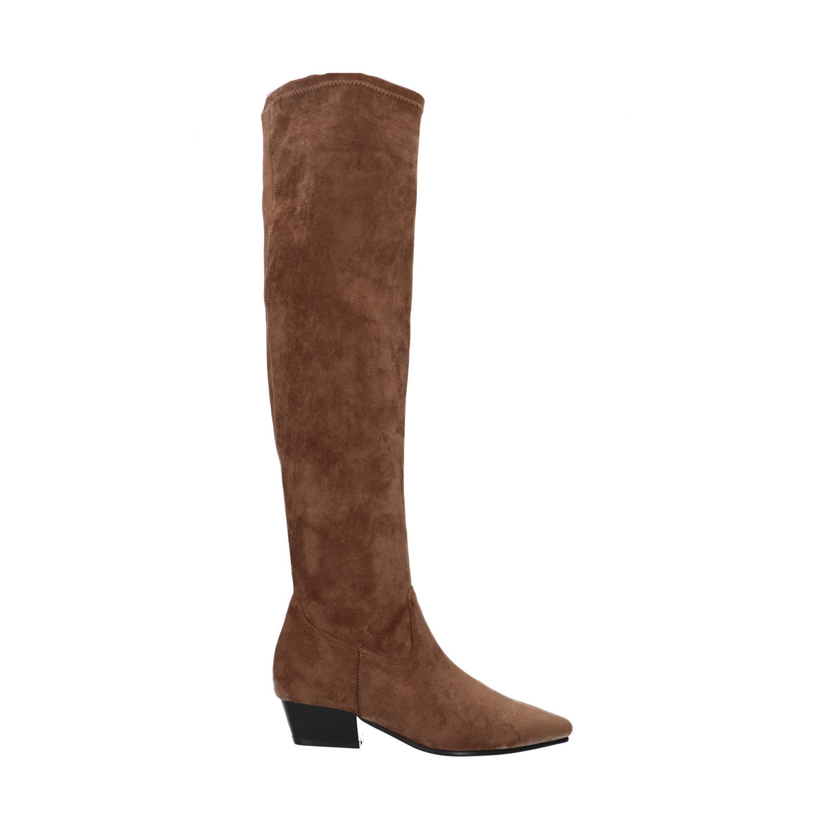 Hoge laarzen taupe