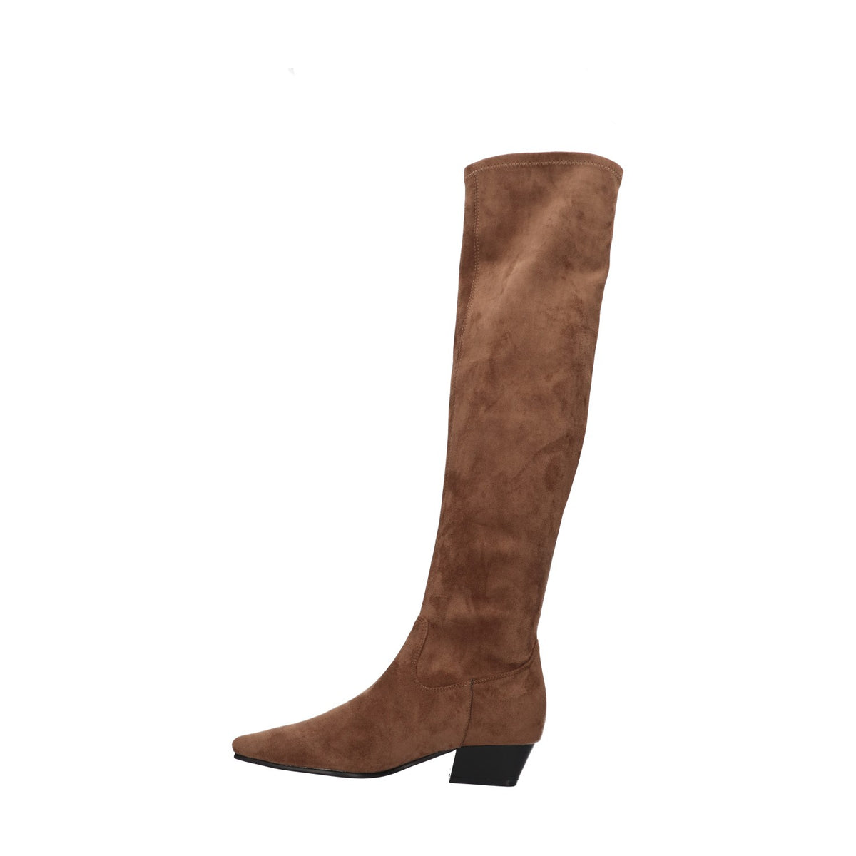 Hoge laarzen taupe