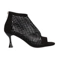 Heel sandal with stones