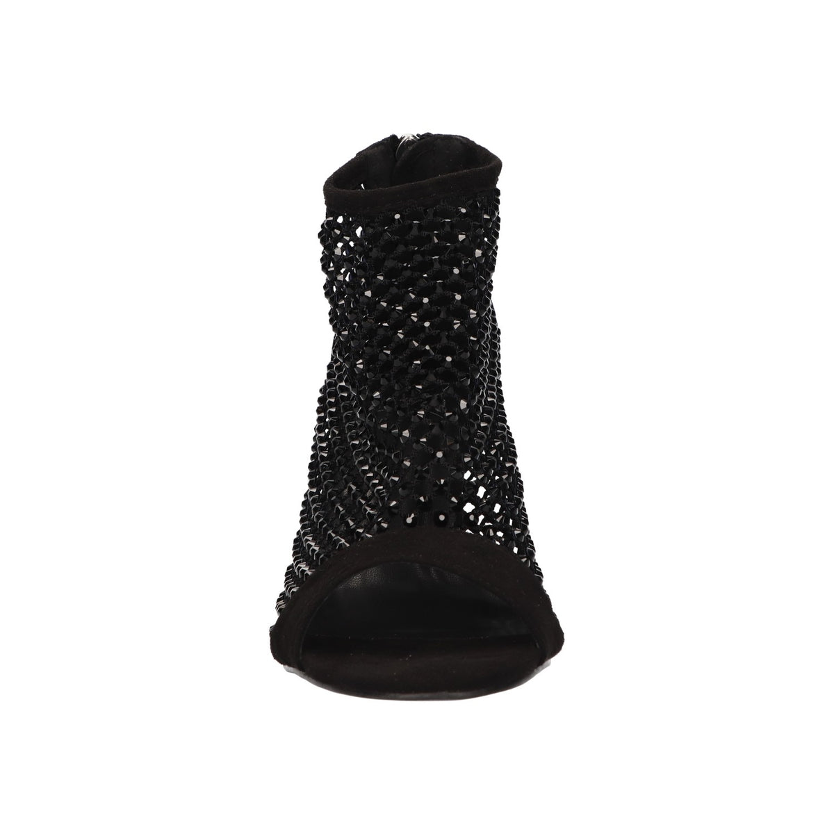 Heel sandal with stones
