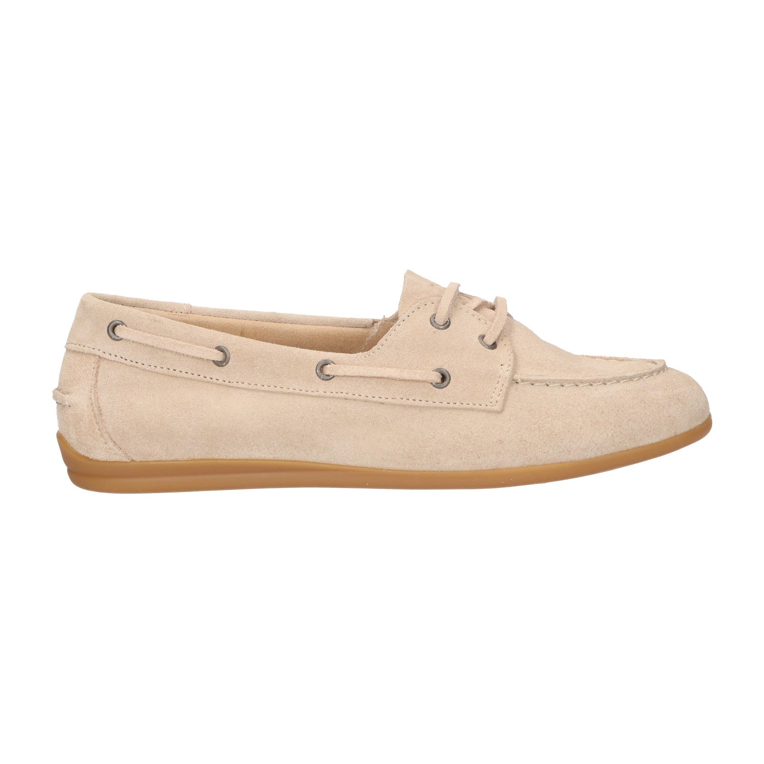 Suède leren mocassin – beige