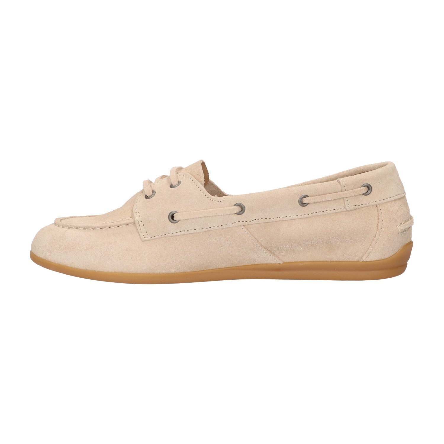 Suède leren mocassin – beige
