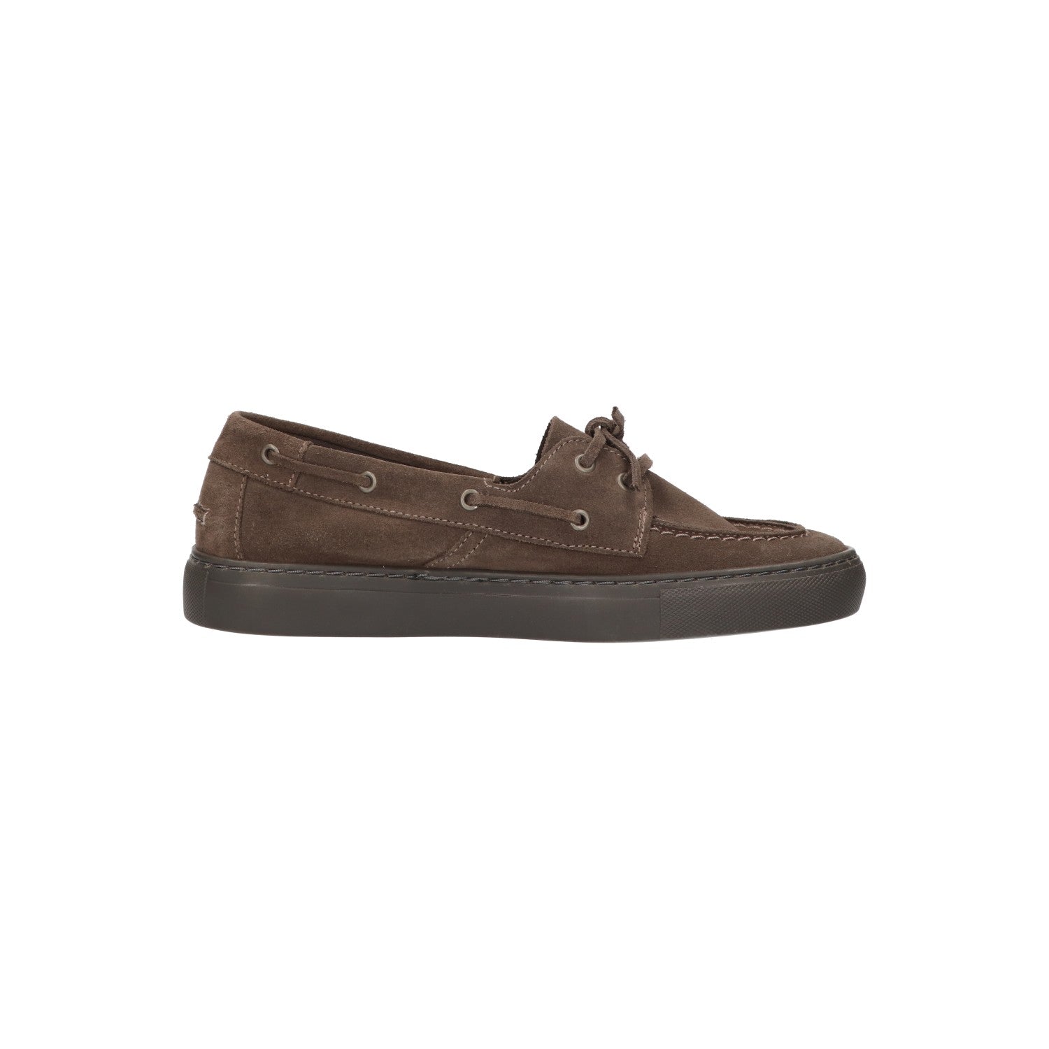 Mocassin grijs suede