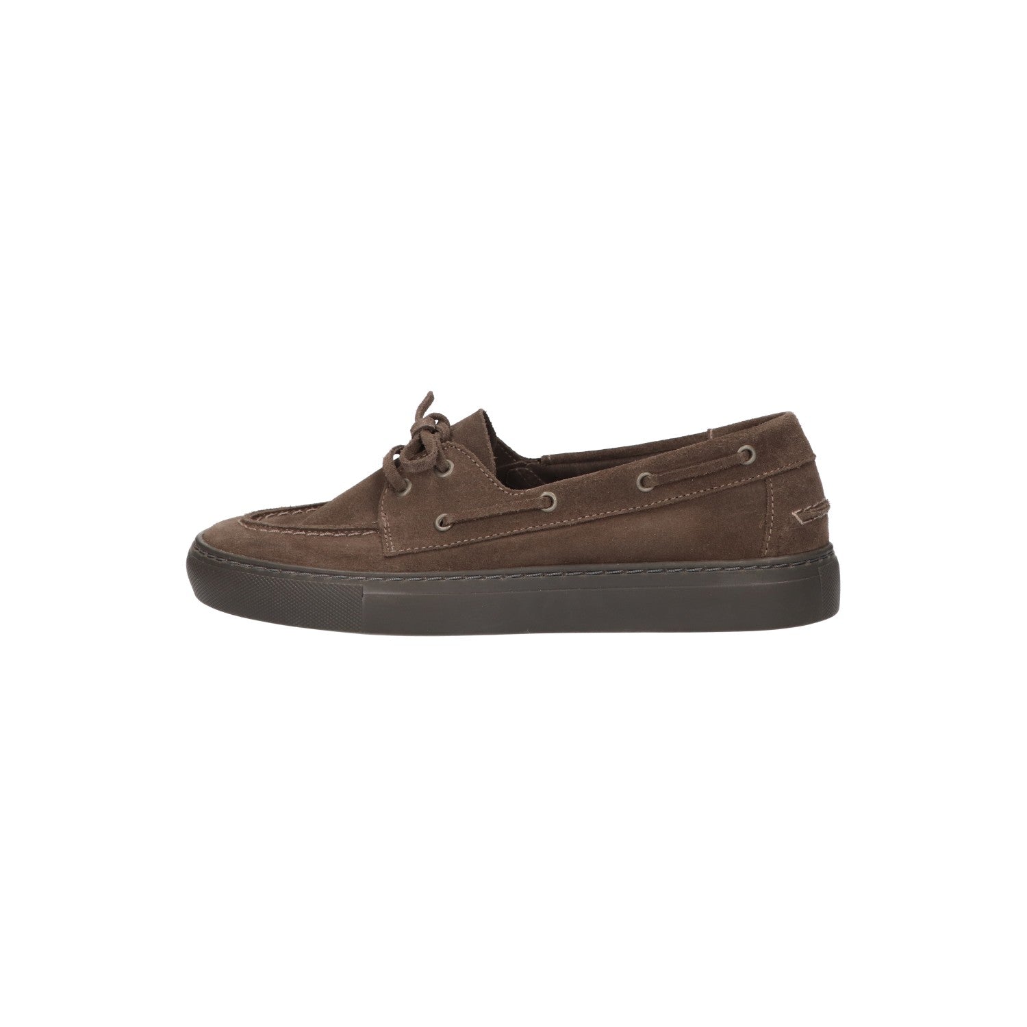Mocassin grijs suede