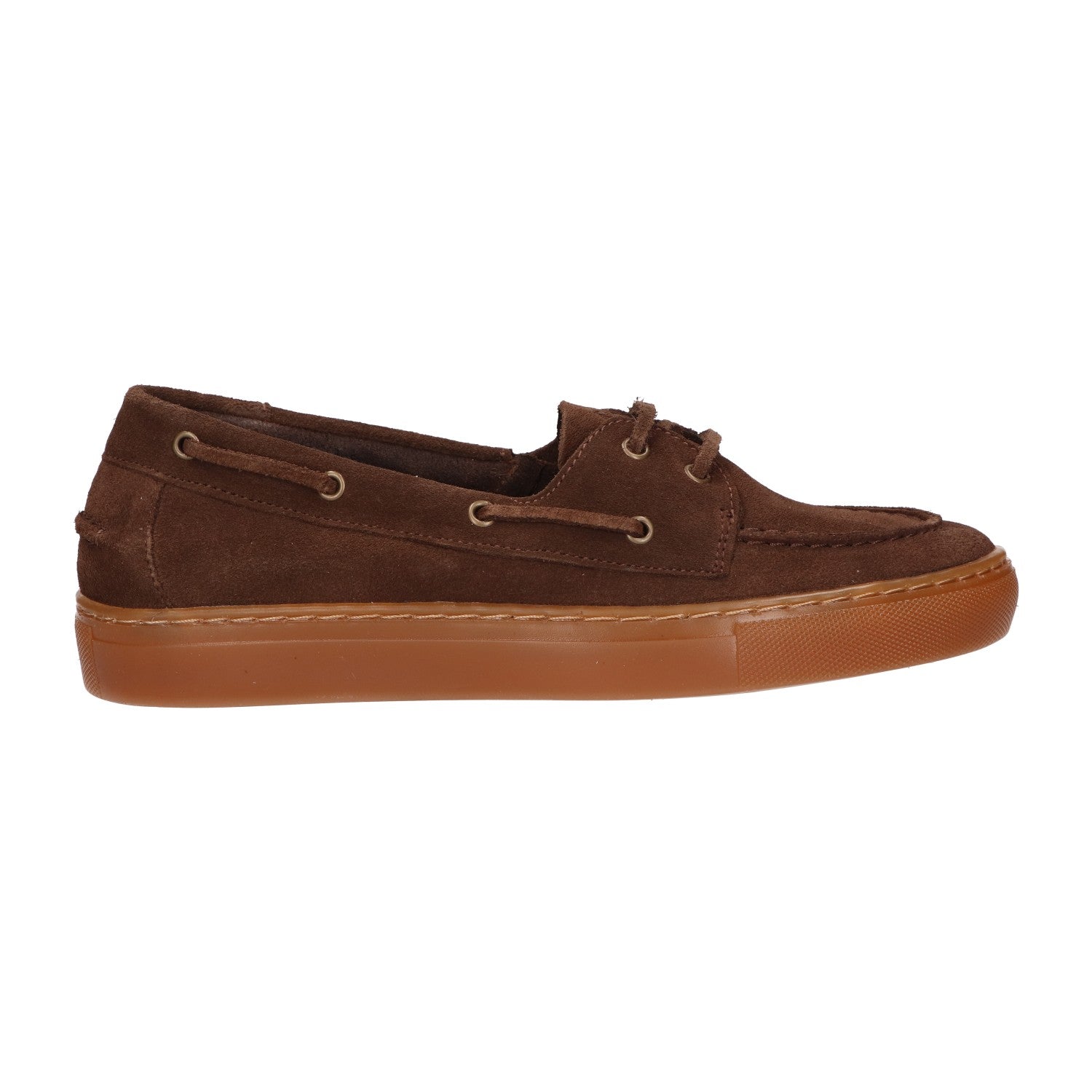 Mocassin bruin suede