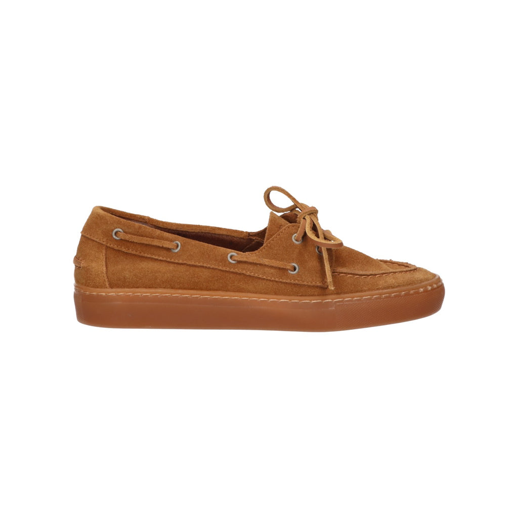 Mocassin cognac suede