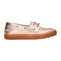 Mocassin brons leer