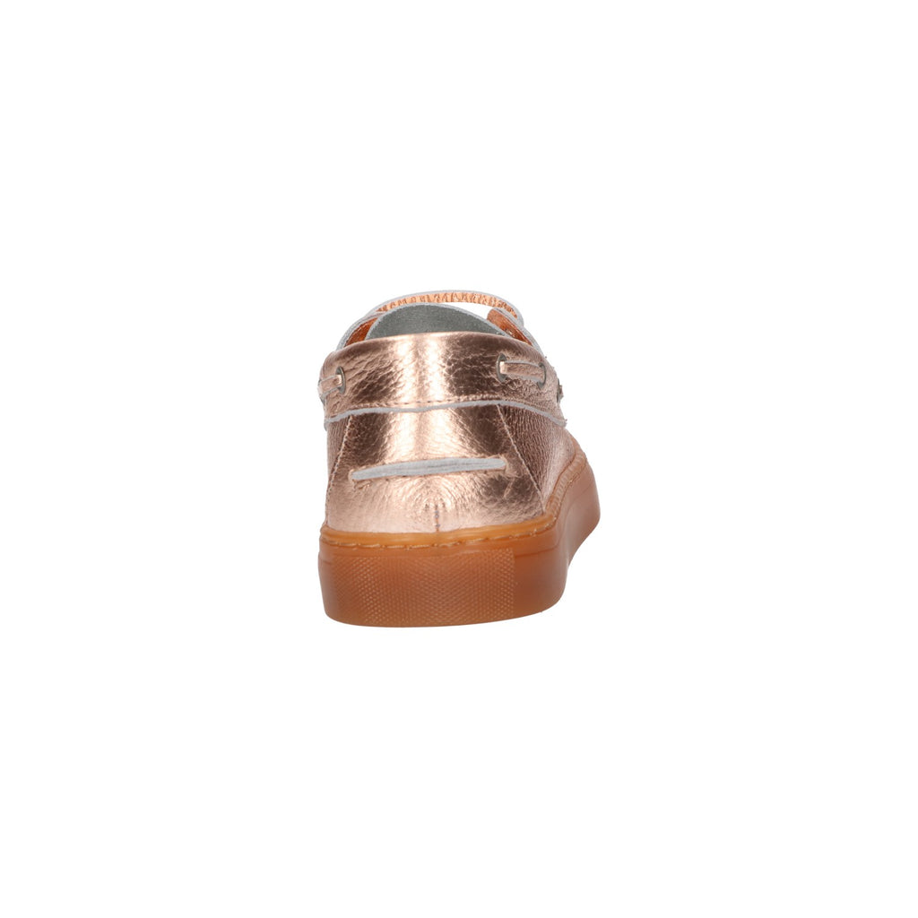 Mocassin brons leer