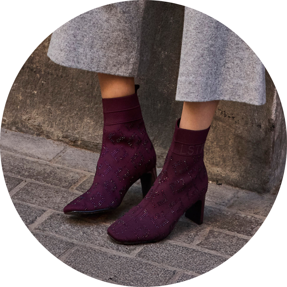 Dames enkellaarsjes La Strada