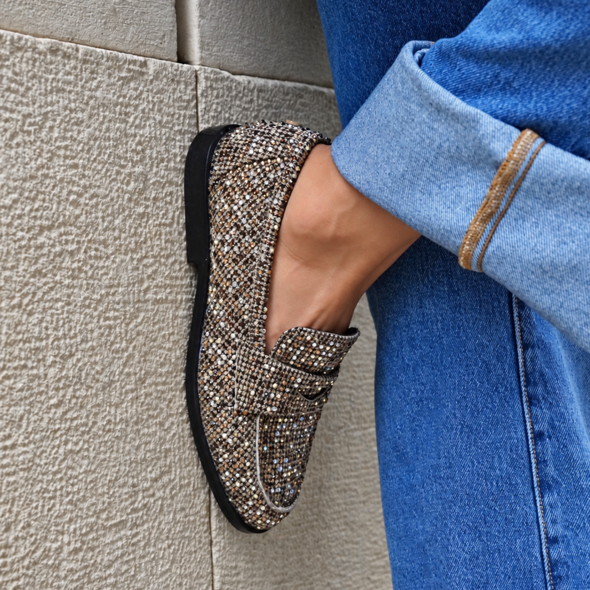 Loafer taupe