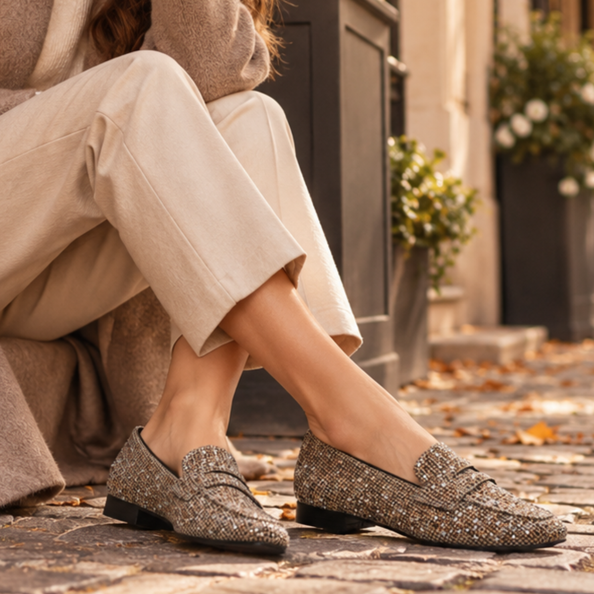 Loafer taupe